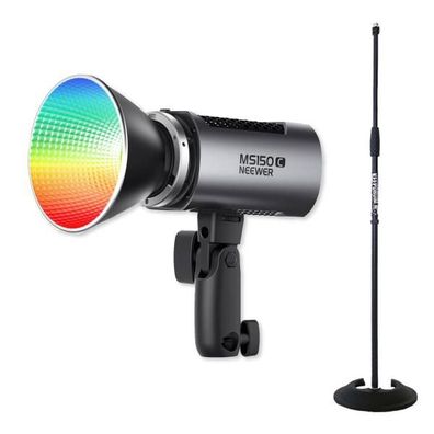 Neewer Dauerlicht MS150C RGB Foto-Videolicht mit Stativ