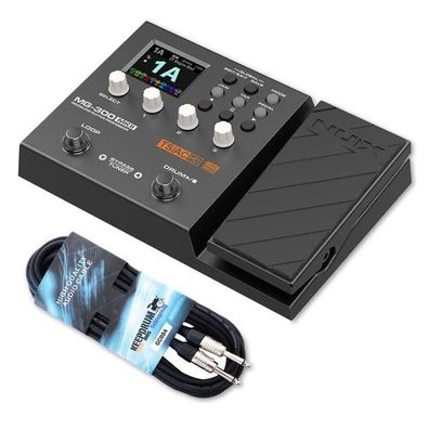 NUX Multi-Effektgerät MG-300 MKII für E-Gitarre mit Klinkenkabel