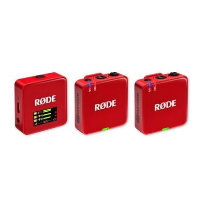 Rode Mikrofon-Funksystem Wireless GO Gen 3 Rot