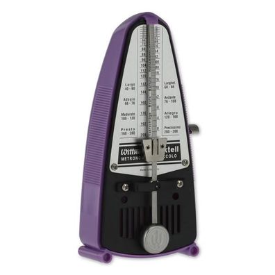 Wittner Metronom Taktell Piccolo mechanisch Violett