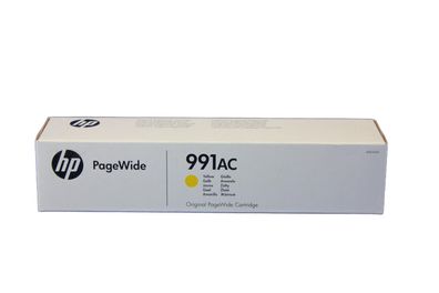 HP X4D16AC Tinte Yellow 991AC -A