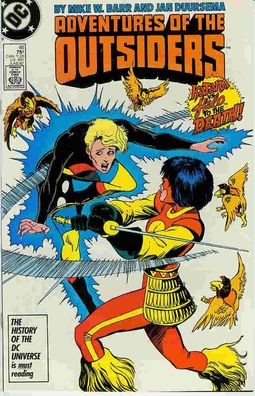Adventures of the Outsiders # 46 (Jan Duursema, last issue) (USA, 1987)