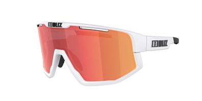BLIZ Sonnenbrille Fusion matt white smoke&red mirror