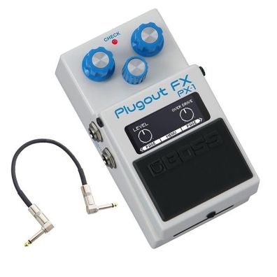 Boss Effektgerät PX-1 Plugout FX mit Patchkabel 30 cm