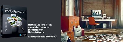Ashampoo Photo Recovery 3 - Datenrettung - Fotos retten - PC Download Version