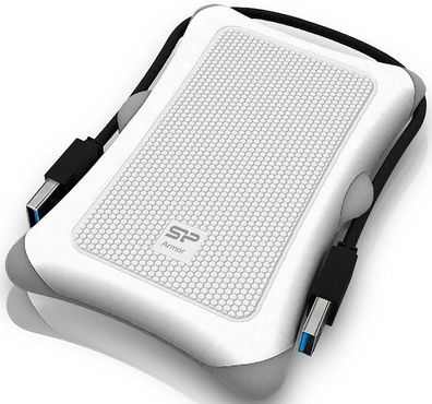 Silicon Power Armor A30 Externe Festplatte 1 TB Weiß