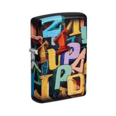 Zippo Benzin-Feuerzeug Color 540 Abstract 60007394, unbefüllt