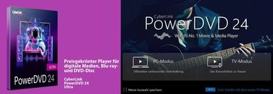 Cyberlink PowerDVD 24 Ultra - PC Download Version