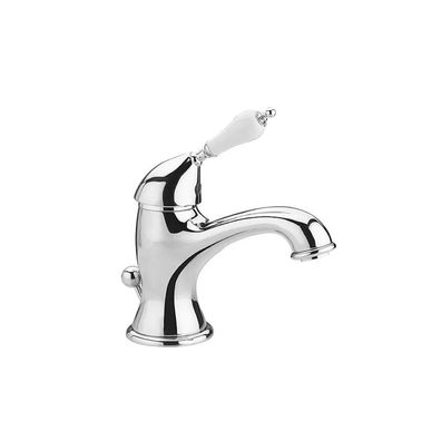 Waschtischarmatur Chrom Retro, Vintage Wasserhahn, Mischbatterie