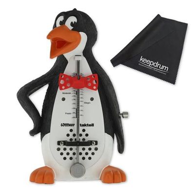 Wittner Metronom Pinguin mechanisches Taktell mit Tuch