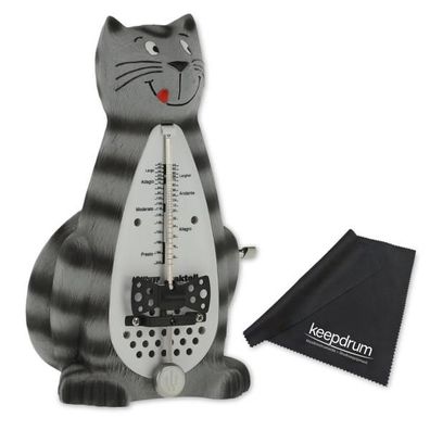 Wittner Metronom Kater mechanisches Taktell mit Tuch