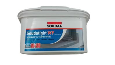 Soudal Soudathight WP Flüssigdichtung Abdichtung von Fensteranschlüssen Außen 5kg