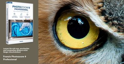 Photo Zoom 9 Professional - Franzis - Fotos vergrößern - PC Download Version