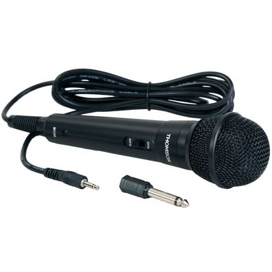 Thomson Dynamisches Mikrofon M150 kabelgebunden 2,5m Kabel Party DJ Mix Karaoke