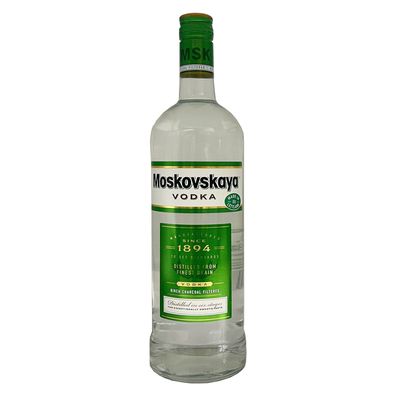 Moskovskaya Premium Vodka, 38% Vol. 1 l