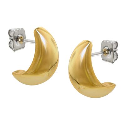 Boccia Schmuck Damen-Ohrringe Titan Goldfarben 05101-02