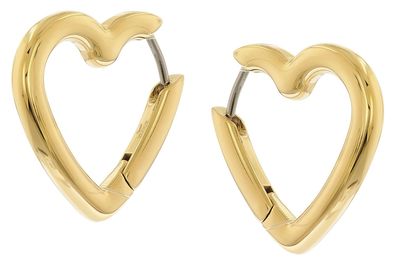 Boccia Schmuck Damen-Ohrringe Titan Creolen Herz 05099-02