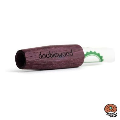 Purize x doobiewood Holz Tip Regular Size, Ø 9mm, Amaranth