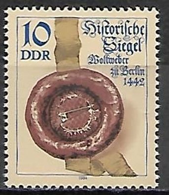 DDR postfrisch Michel-Nummer 2885