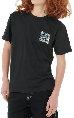 RIP CURL Kids T-Shirt Hazed & Tubed black