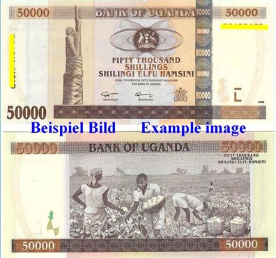 Uganda 50000 Shillings 2008 aUnc. P. 47c 66500#