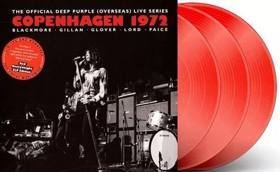 Deep Purple -Live In Copenhagen 1972(3LP, RED VINYL) SEALED