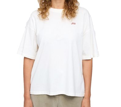 MAZINE Women Shirt Back Print Theme offwhite/falafel print