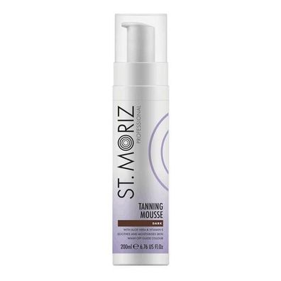 St. Moriz Selbstbräunungs-Mousse Dunkel - Professionelle Bräune, 200 ml