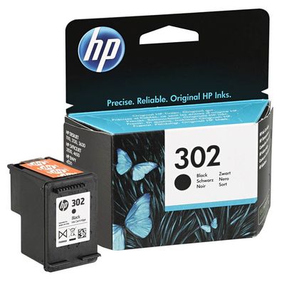 Original HP 302 - F6U66AE Druckerpatrone (für HP Deskjet 1110, 2130, 3630, HP OfficeJ