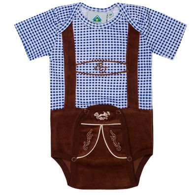 Babybody blau 60750 Isar-Trachten