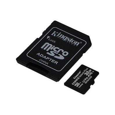 Kingston Speicherkarte 32GB Canvas Select Plus microSDHC 100R A1 C10 Karte + ADP