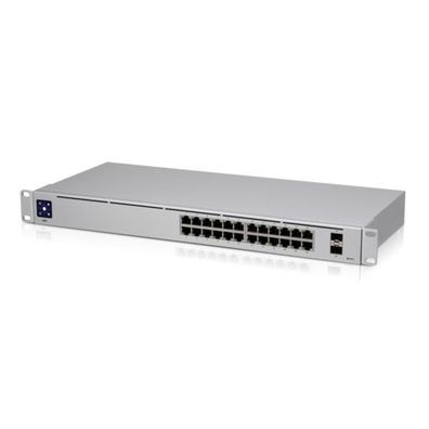 Ubiquiti UniFi USW-24 L2 Switch, 24-Port Gigabit, 2x SFP