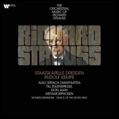 Richard Strauss (1864-1949): Rudolf Kempe dirigiert Richard Strauss (180g) - - (LP