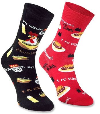 1. FC Köln Socken 2er Set Kölsche Küche 4040248