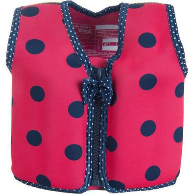 Konfidence Jacket Kinder Schwimmweste Schwimmhilfe Neopren Pink Navy