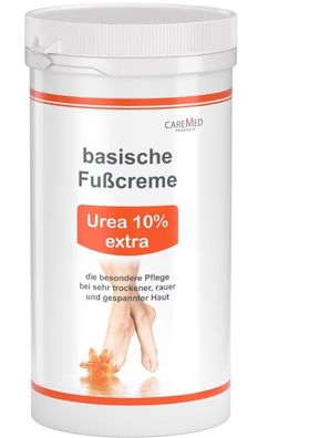 Caremed - Sanamed - Urea 10% extra - basische Fußcreme - 450 ml