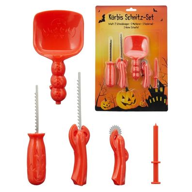Kürbis Schnitz-Set 5-Teilig