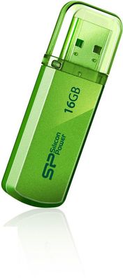 Silicon Power | Helios 101 | 16 GB | USB 2.0 | Grün