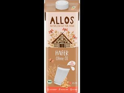 Allos 6x Hafer Ohne Öl Drink 1l