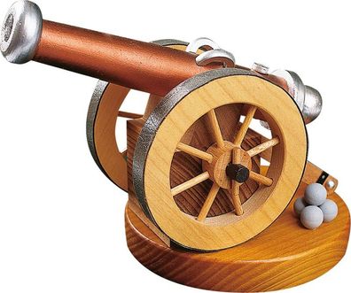 Richard Glaesser räuchernde Kanone aus Seiffen im Erzgebirge