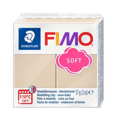 Staedtler Mod. masse Fimo soft sahara