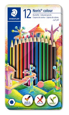 Staedtler Buntstift Noris col. 12ST 100% PEFC 4007817062647