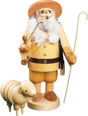 Richard Glaesser Rauchmann Schäfer mit Schaf aus Seiffen im Erzgebirge