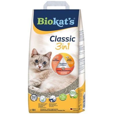 Biokats Classic 3 in 1 Hygienestreu - Papiersack 10 L