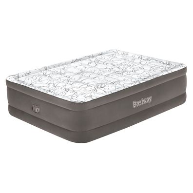 TriTech® Doppelluftbett Fashion Flock™ mit integrierter Elektropumpe 203 x 152 x