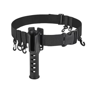3Kamido® Angelrutenhalter Verstellbarer Angelgürtel mit Rutenhalter Camping