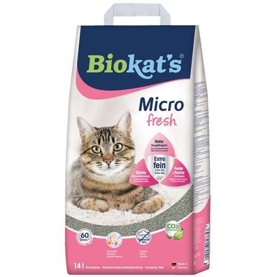 Biokats Micro fresh - Papiersack 14 L