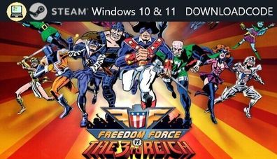 Computer Spiel Freedom Force vs The Third Reich für Windows STEAM Download Code