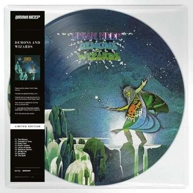 Uriah Heep -Demons And Wizards (LP, picture Disc 2022 Vinyl) SEALED