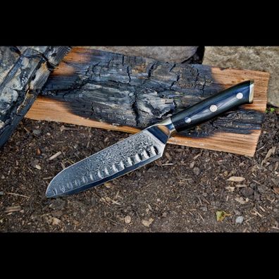 Schneidemesser | Santokumesser | Damastmesser | Küchenmesser | Gemüsemesser